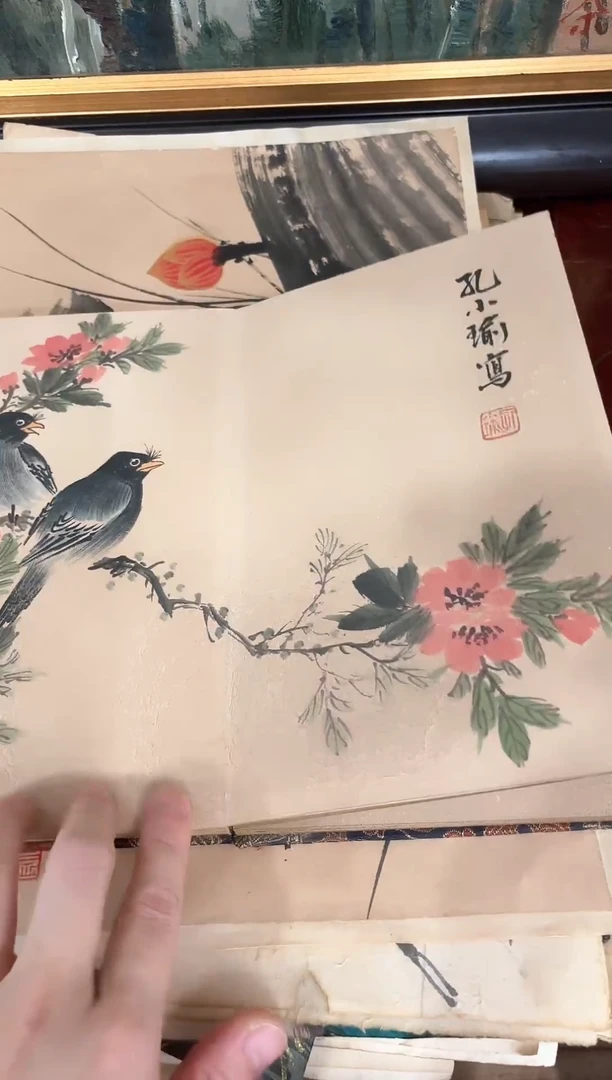 横款中式古典书画作品