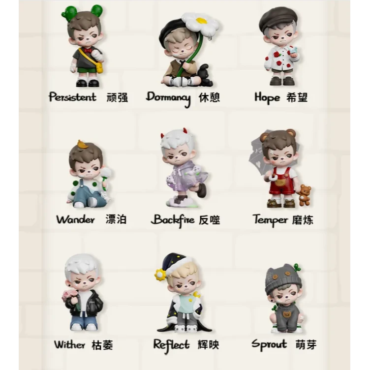 【拆盒拆袋】Rayan万物生长的春日之旅吧系列盲盒潮玩手办