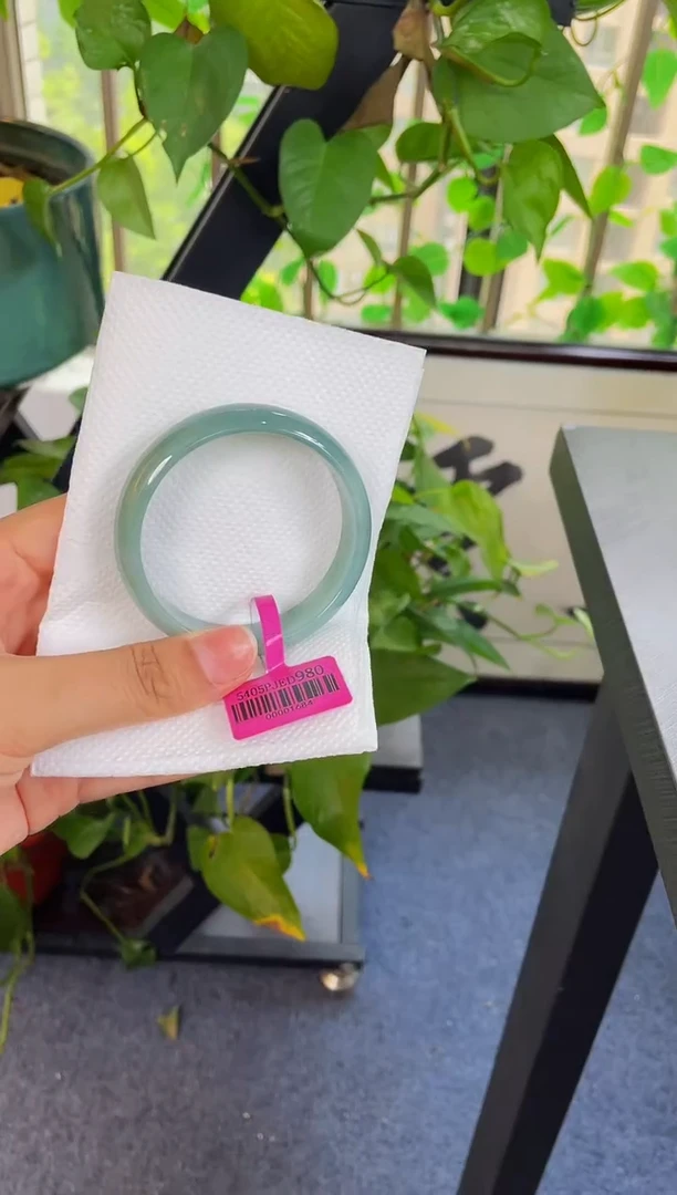 未镶嵌手链翡翠023手镯54.8