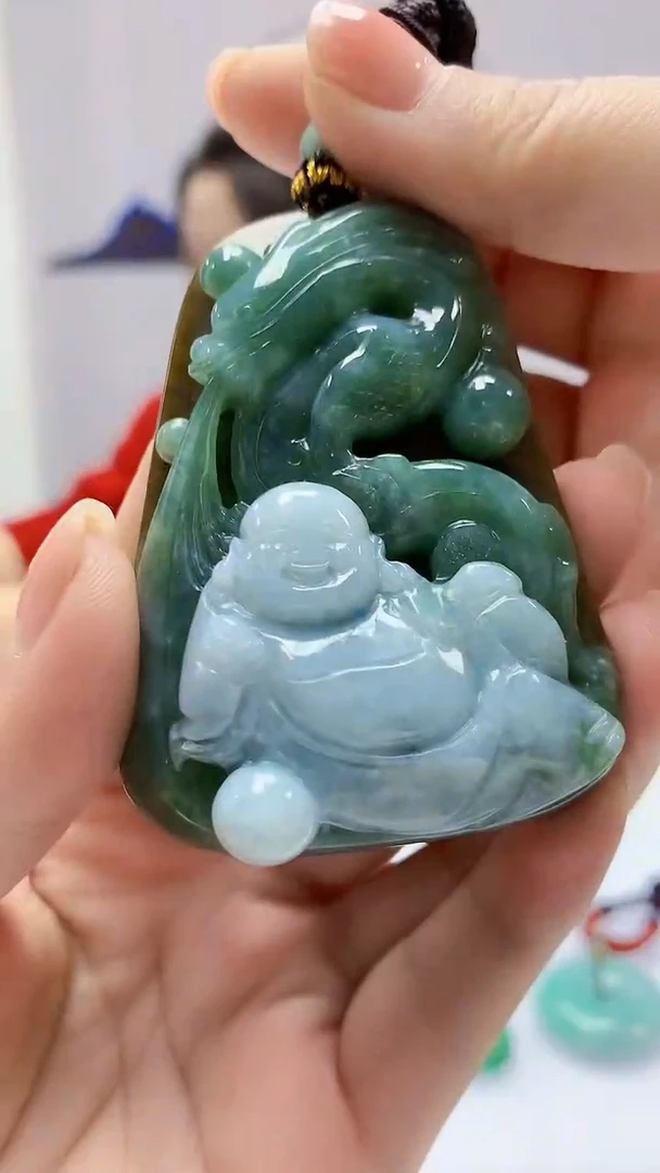 【闪购商品】定制翡翠未镶嵌4902ms-毛货224佛公