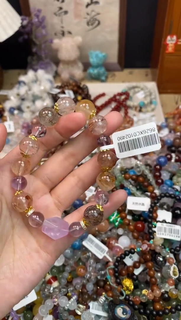 未镶嵌手链水晶474