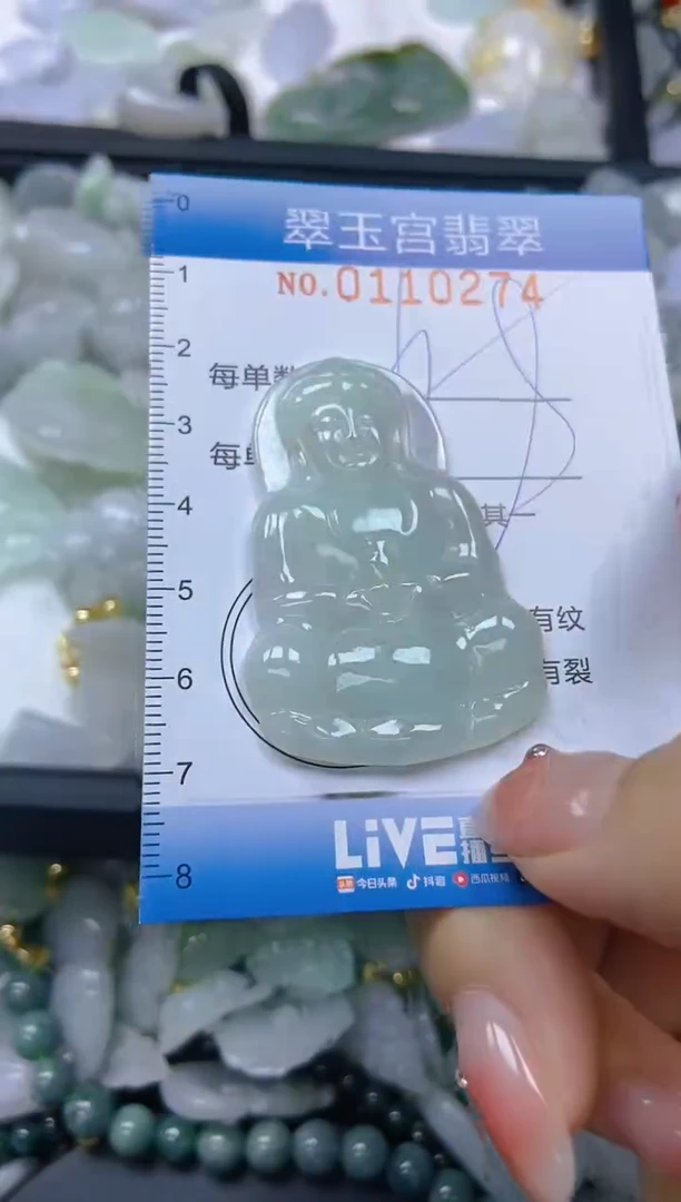 翡翠未镶嵌颈饰闪购0110274