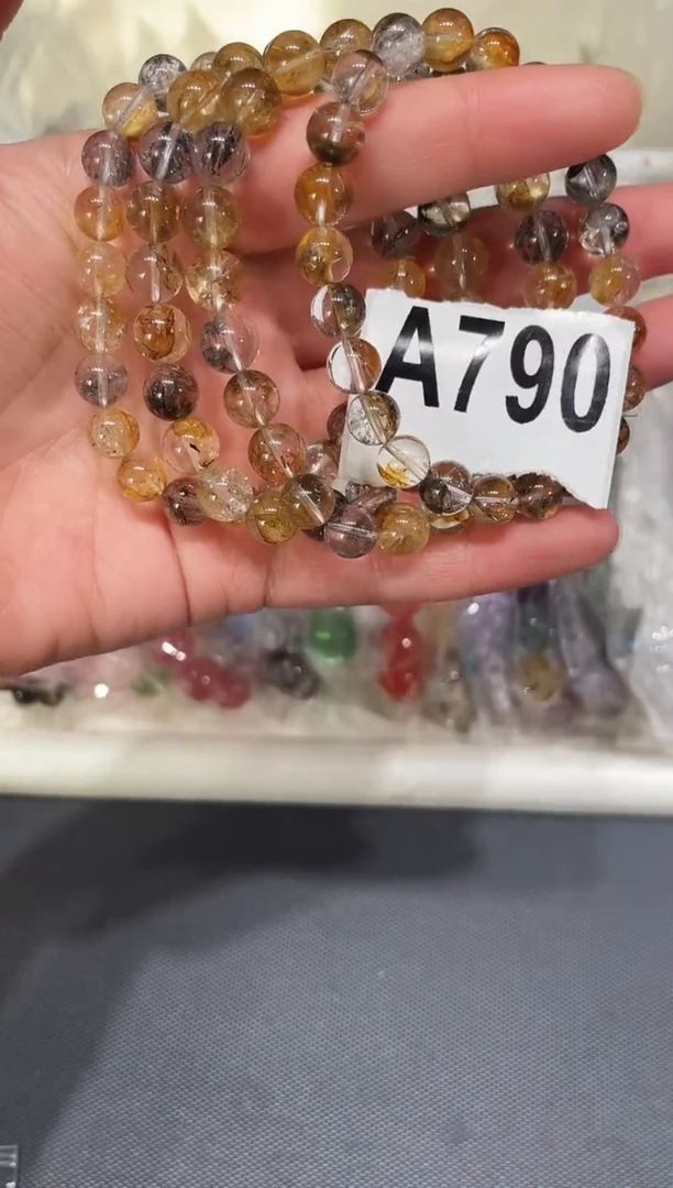 未镶嵌手链水晶胶花多样性发一A790 卡8m