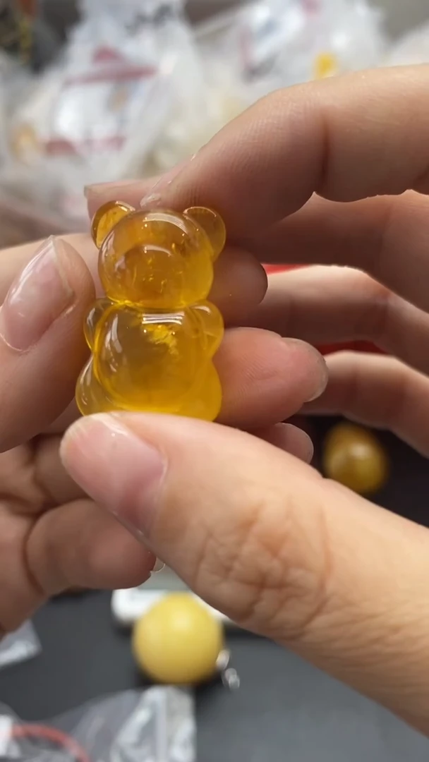 琥珀未镶嵌珠宝奇石1425