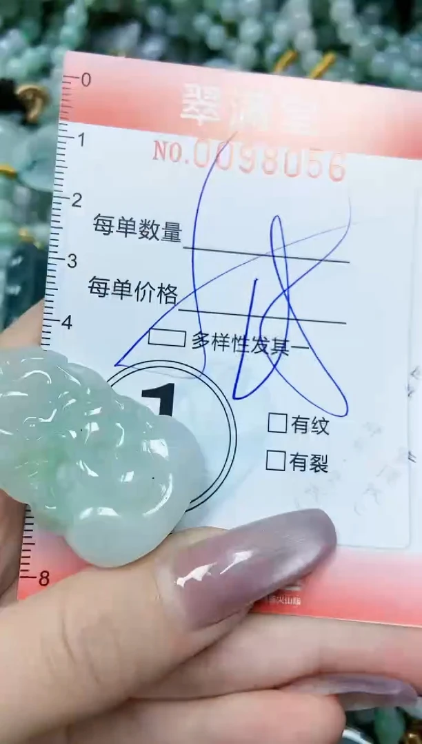 【闪购商品】翡翠颈饰未镶嵌闪购0098056多样性发其一