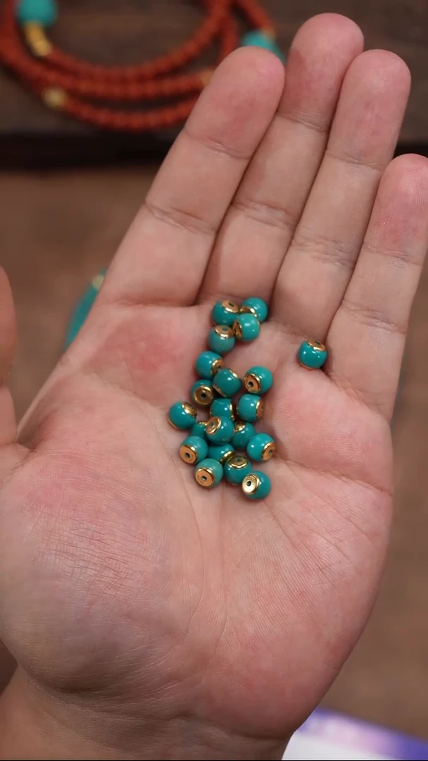 绿松石未镶嵌配饰绿松石配饰，多样性发货发其一