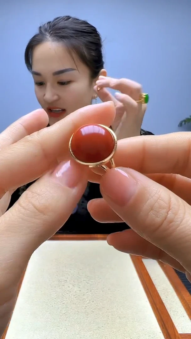 无非金属高货diy劲饰圆牌戒指