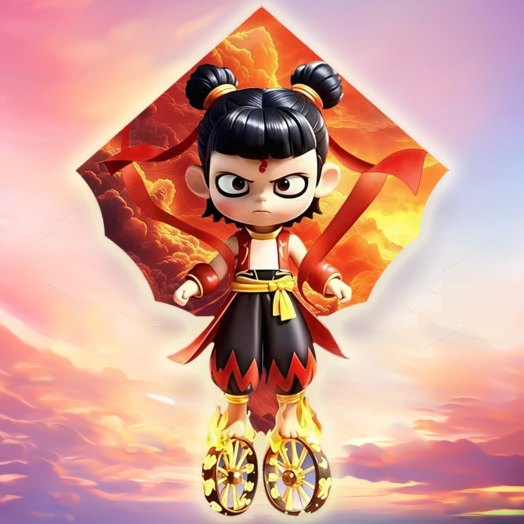 【两米二风筝】魔童风筝新款2025大人春游专用成人微风易飞创意儿童