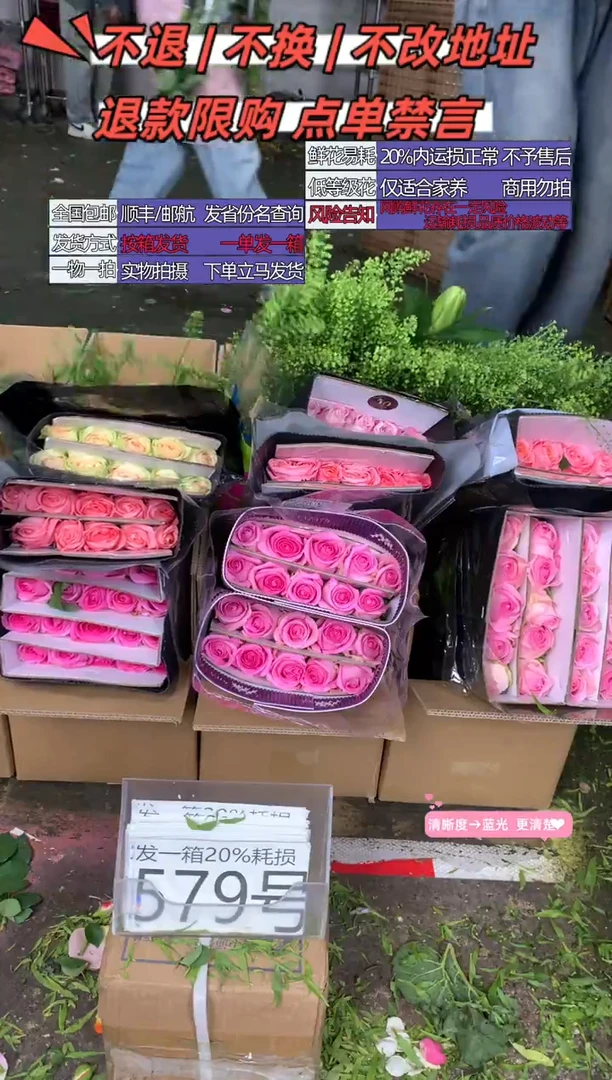 579号♥含20%耗损发一箱