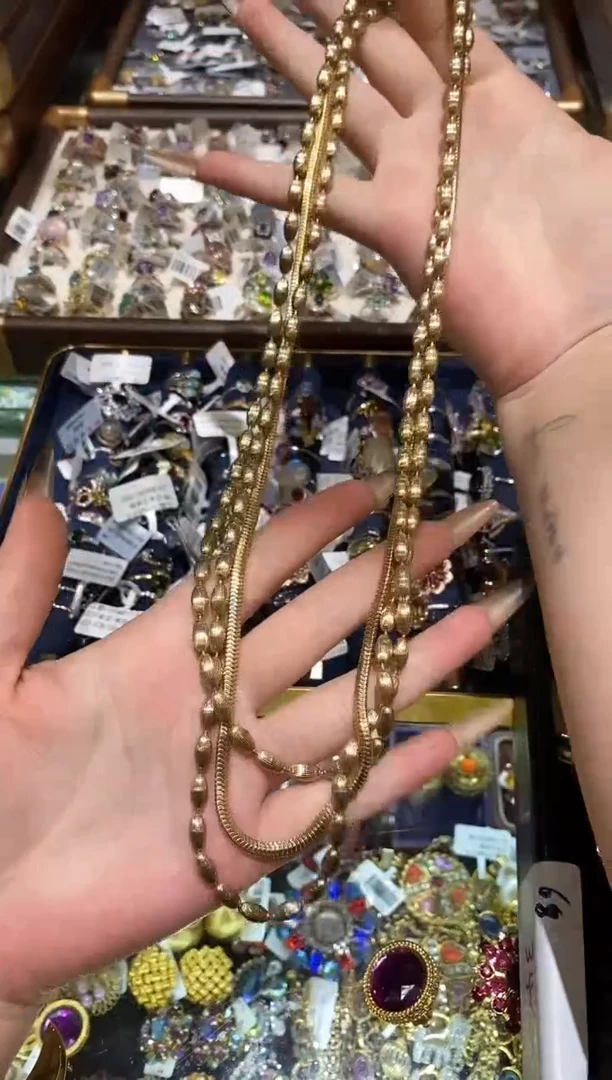 琉璃铜合金楚楚珠宝中古甄选不退换