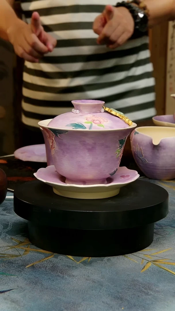 亘古茶具福利分享@三才盖碗