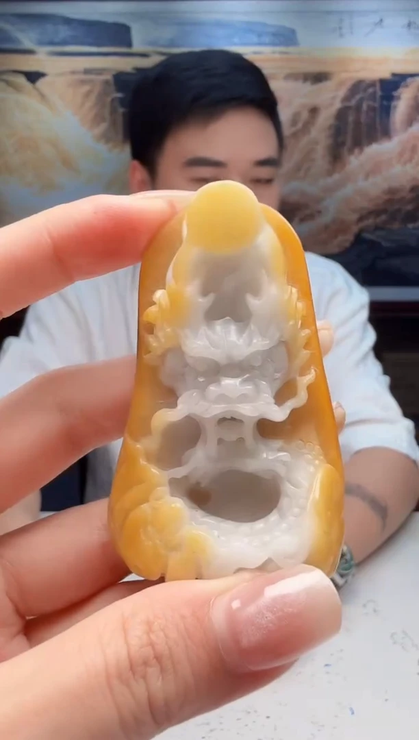 翡翠未镶嵌吊坠(不含链)9