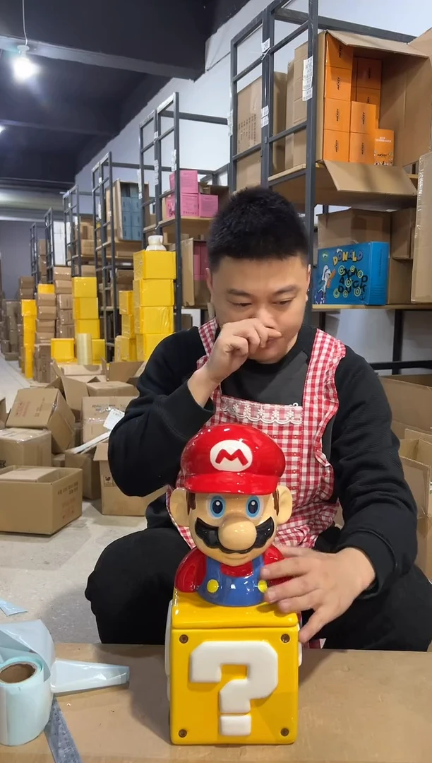 【闪购商品】杯马里奥问号罐套组