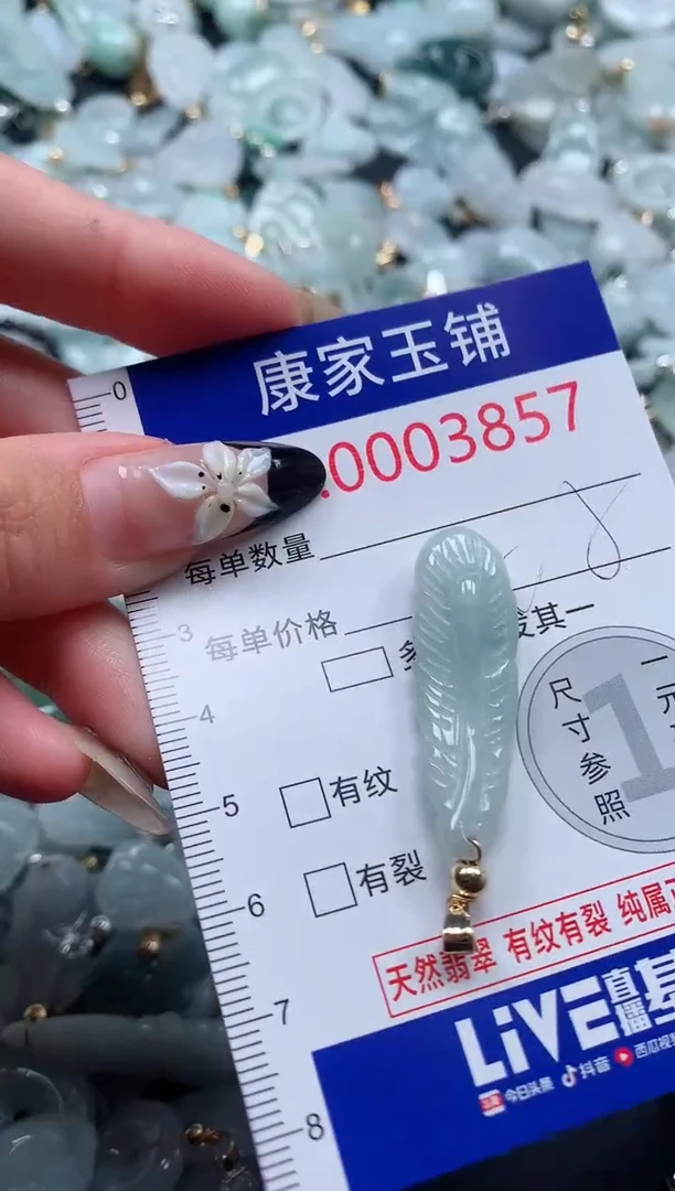 颈饰未镶嵌翡翠3857