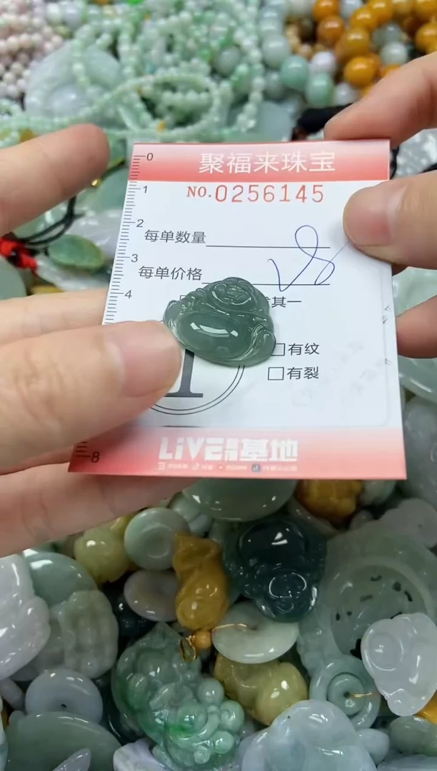 未镶嵌挂件翡翠闪购0256144