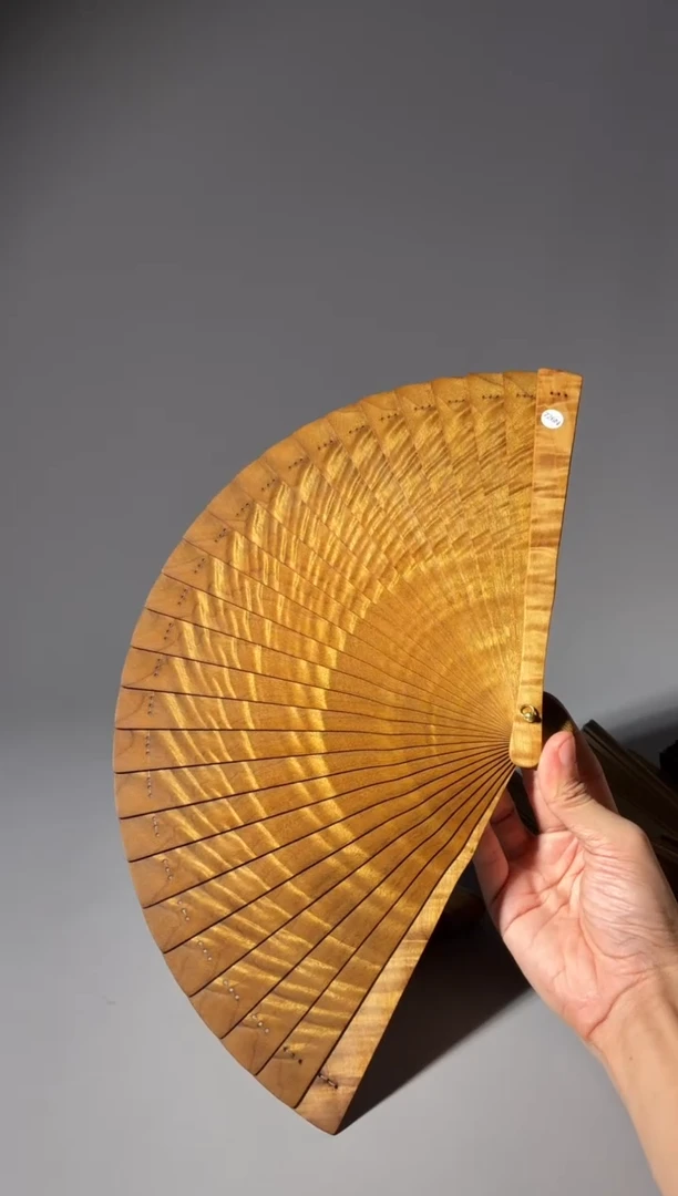 其他楠木（金丝楠）星**饭726号21cm小叶桢楠扇子