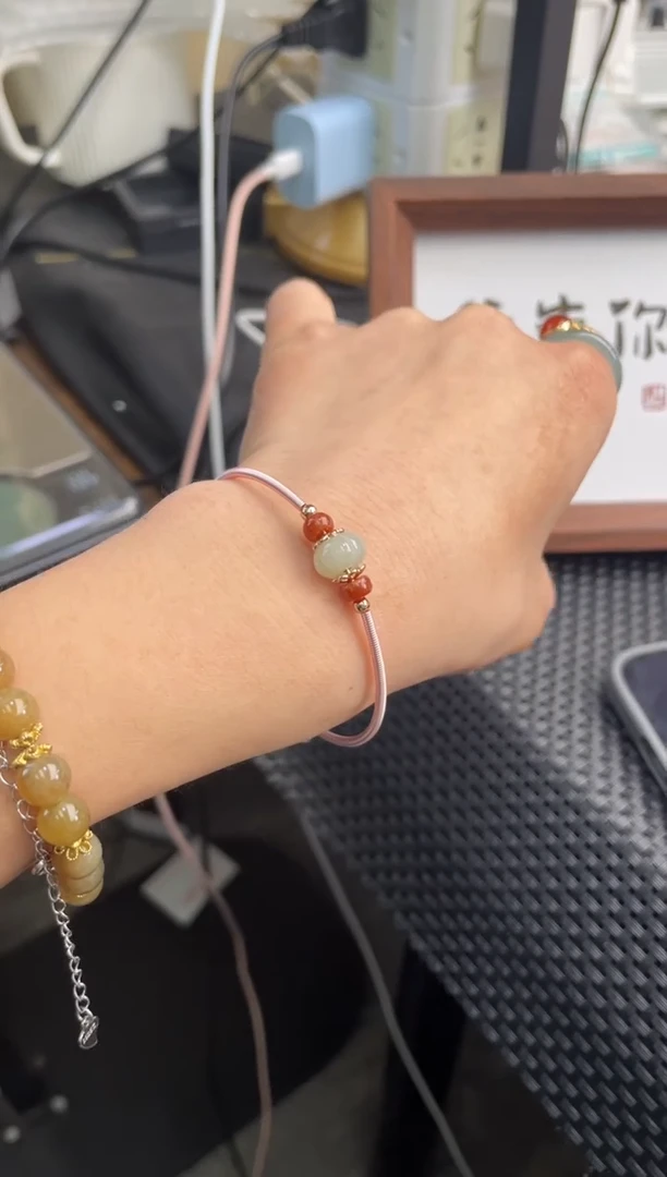 未镶嵌手链翡翠手串