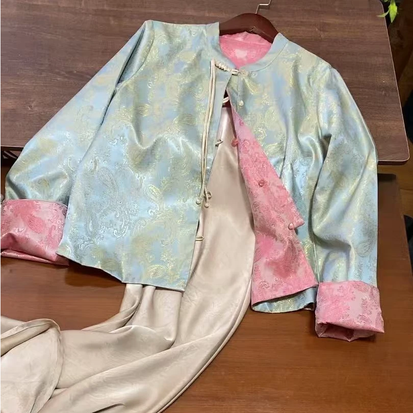 新中式·正肩国风复古新中式外套 春秋百搭中国风上衣女