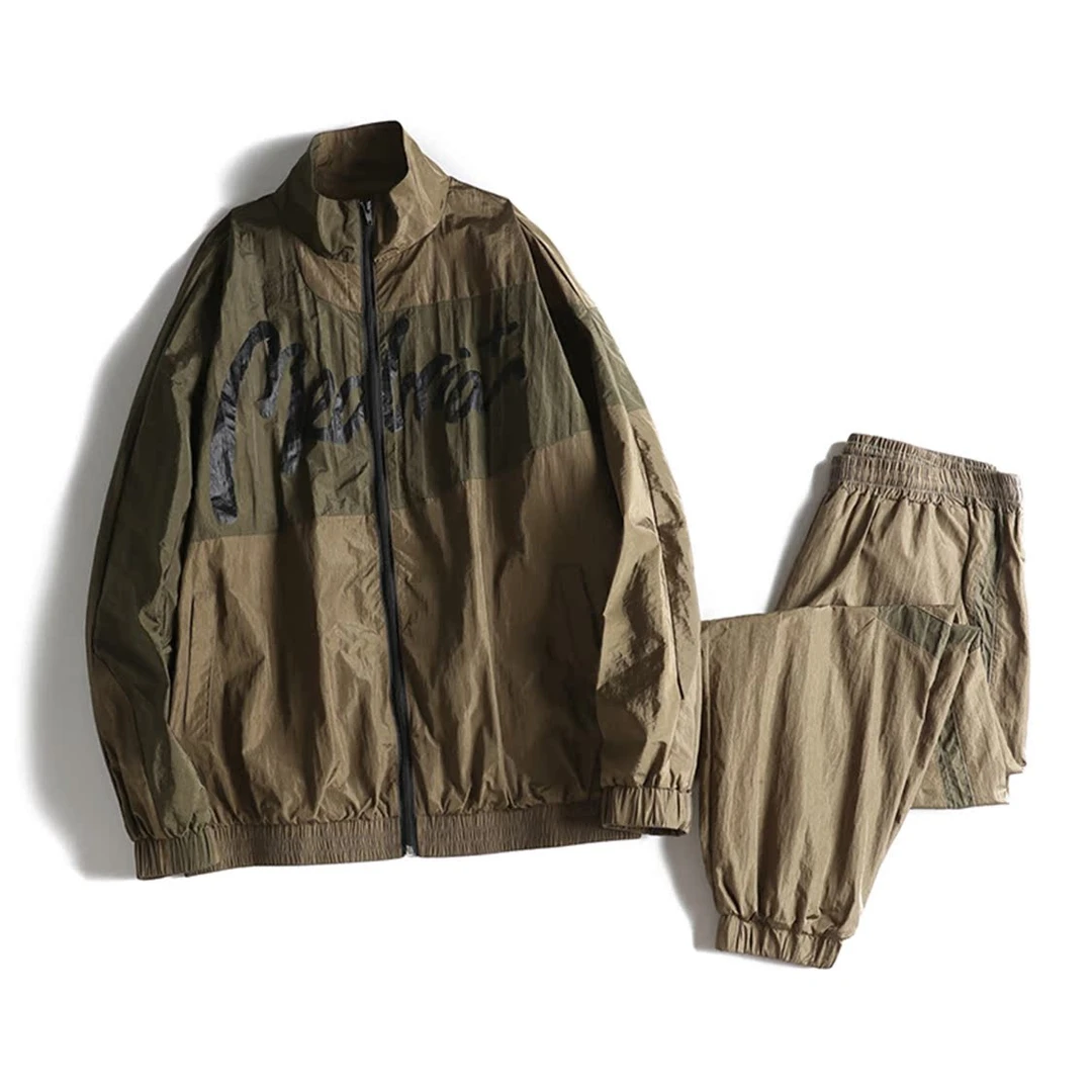 Medria+ 运动套装嘻哈潮牌oversize男女情侣宽松 运动夹克