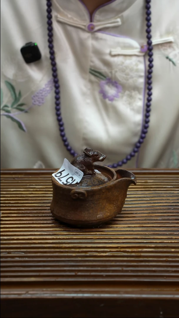 万古烧粗陶手工茶具