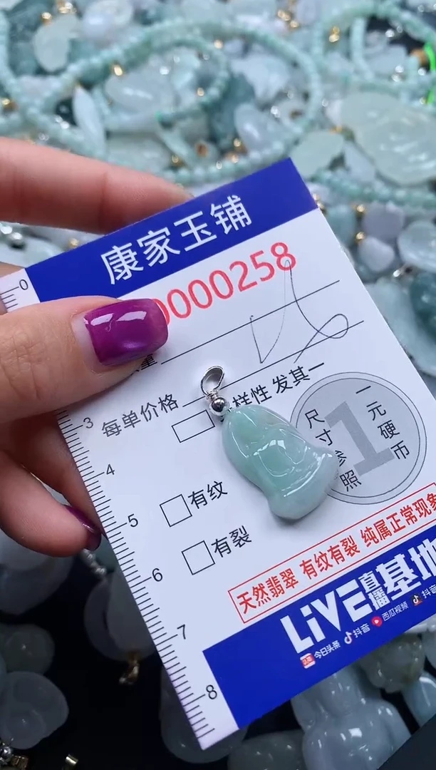 颈饰未镶嵌翡翠258