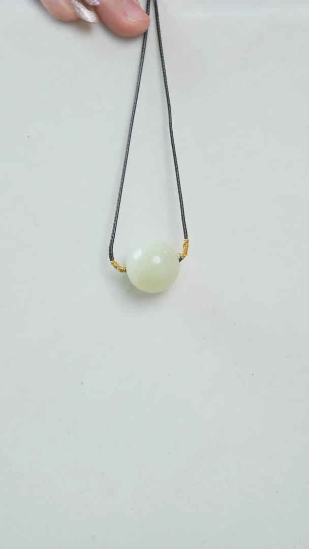 【闪购商品】和田玉吊坠(赠链)未镶嵌DS18L01和田玉黄白老玉单珠