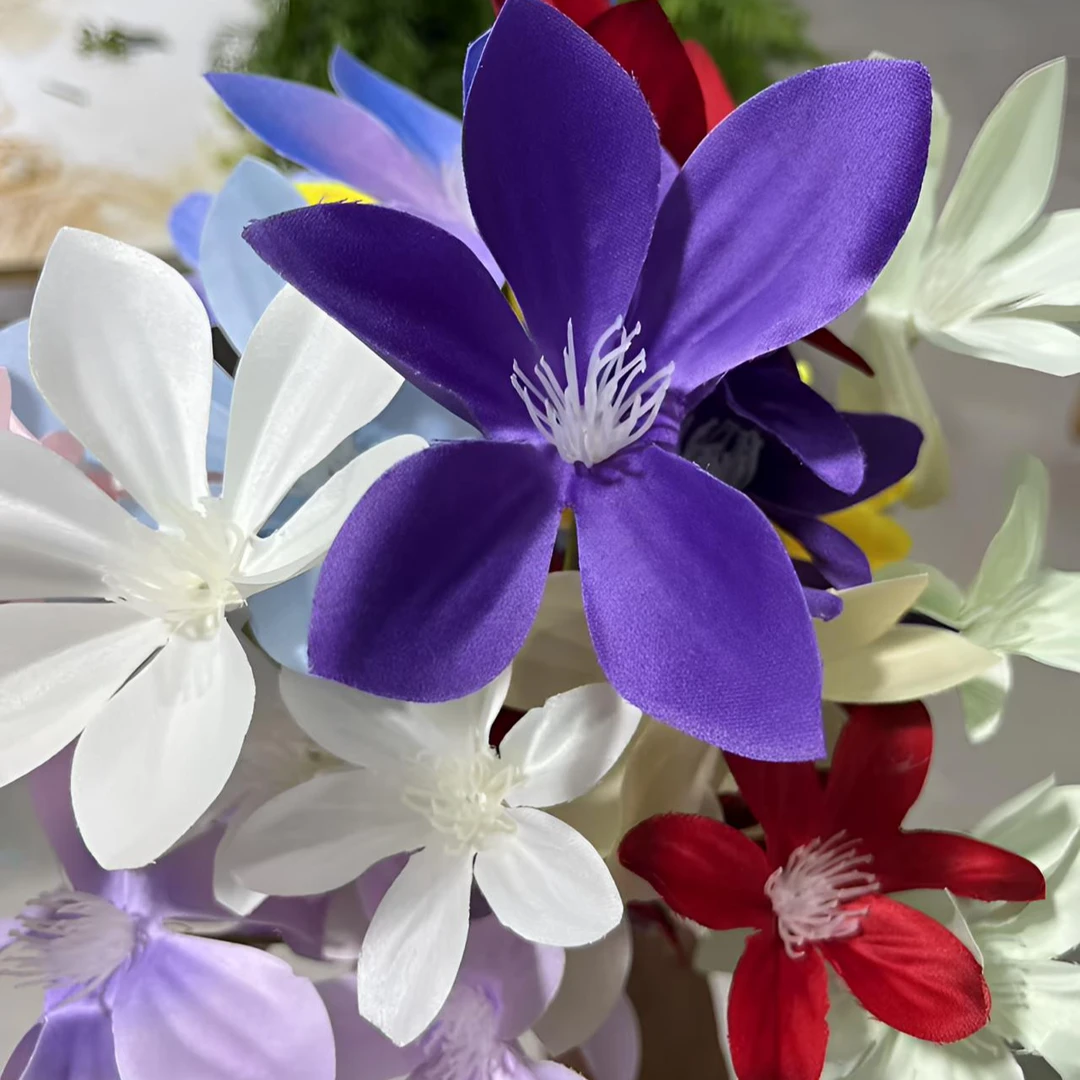 78号链接铁线莲仿真花爆款