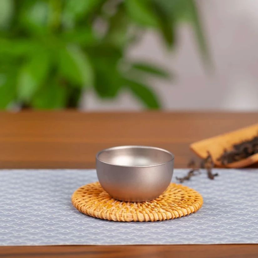 纯钛品茗杯主人杯