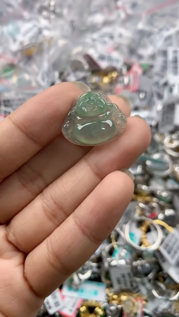 未镶嵌戒指翡翠3333----7