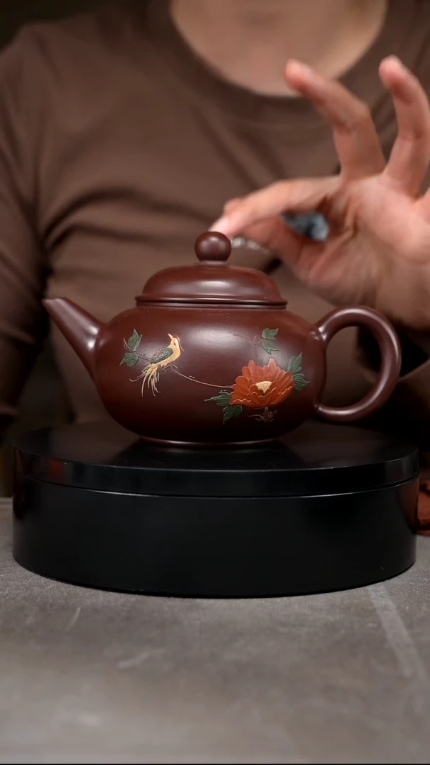 茶壶紫砂容量350