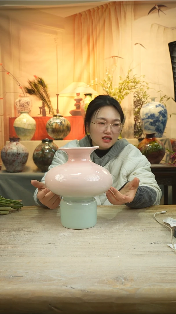 高度24口径12 陶瓷花瓶