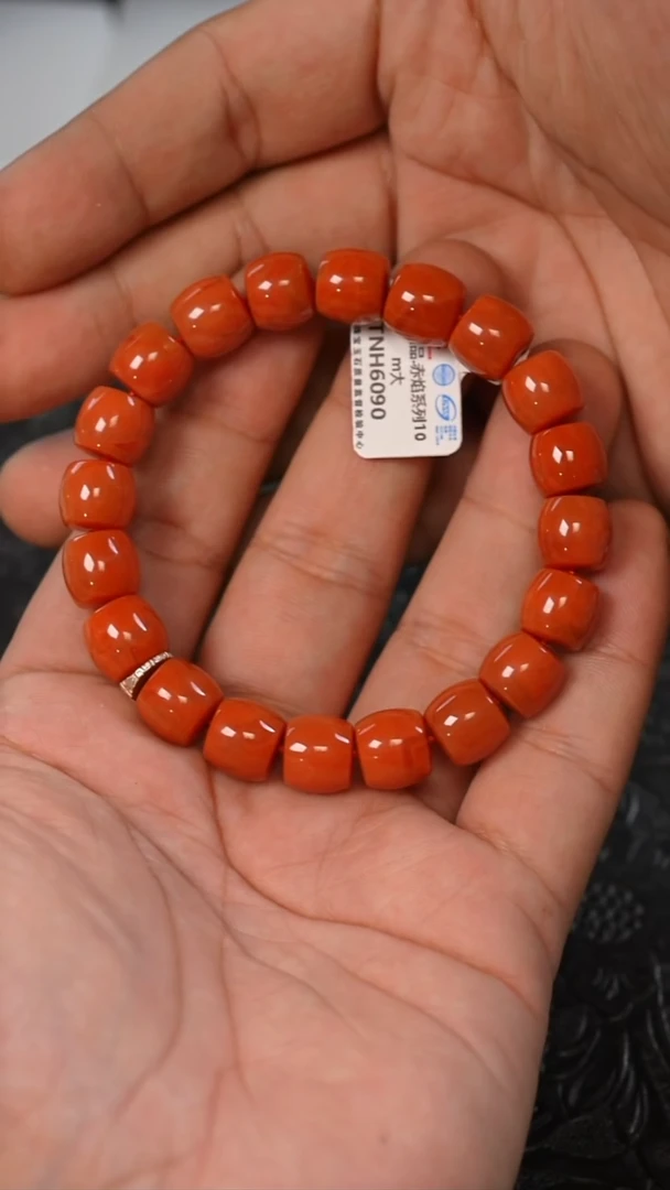 未镶嵌手串南红玛瑙多样性发一件TNH6090