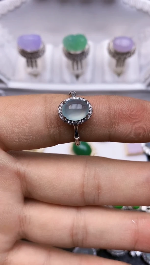 翡翠戒指未镶嵌福利0035