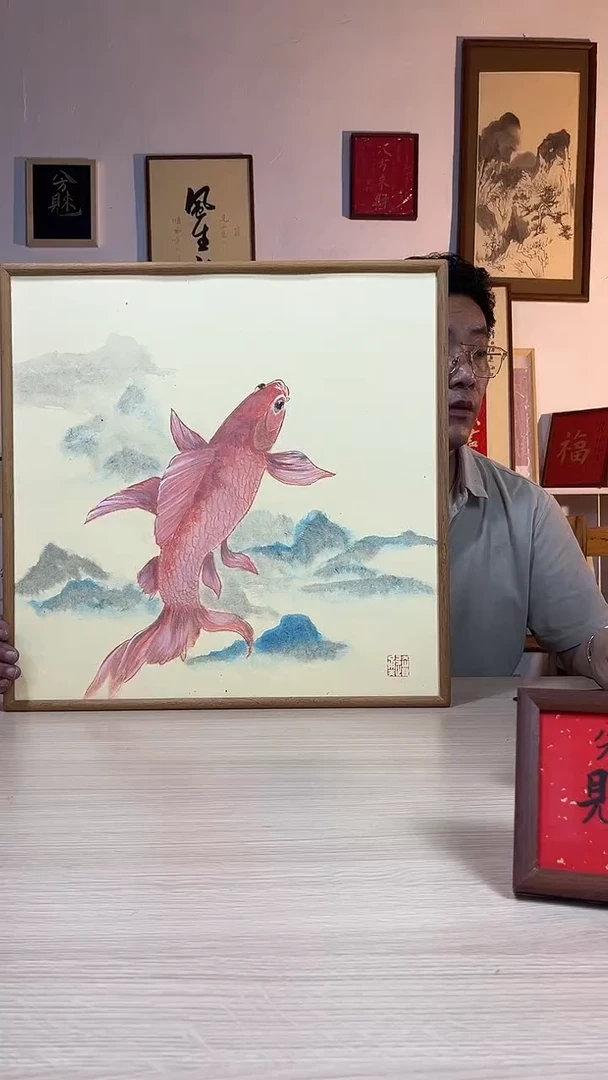 书法书法手写手绘摆台挂件