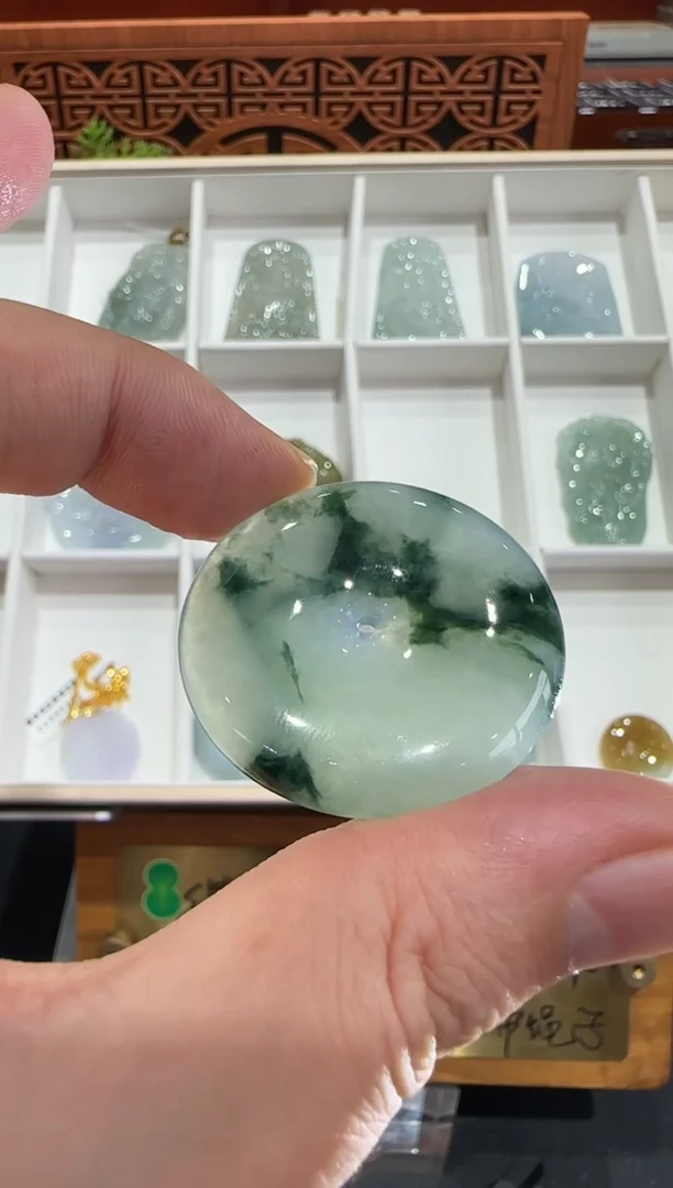 未镶嵌挂件翡翠A货翡翠多样性孤品