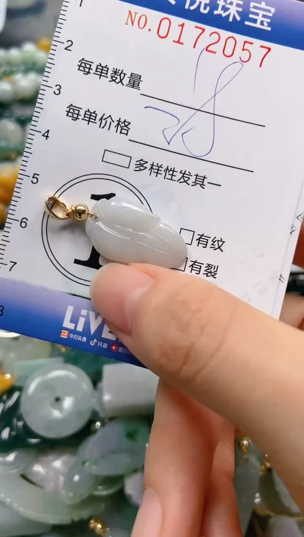 翡翠未镶嵌颈饰闪购0172057