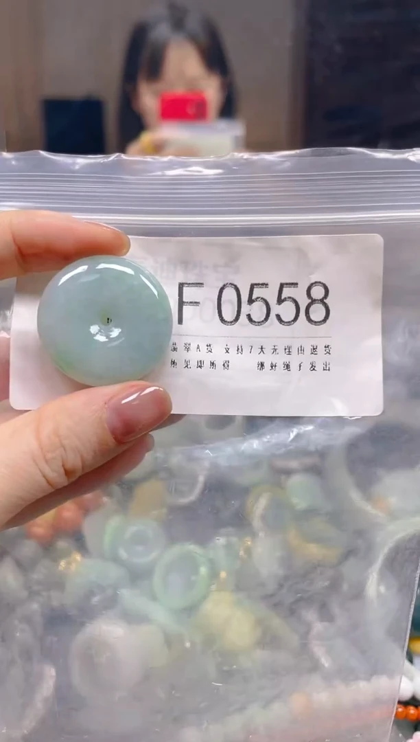 翡翠未镶嵌颈饰/F/翡翠A货一图一物