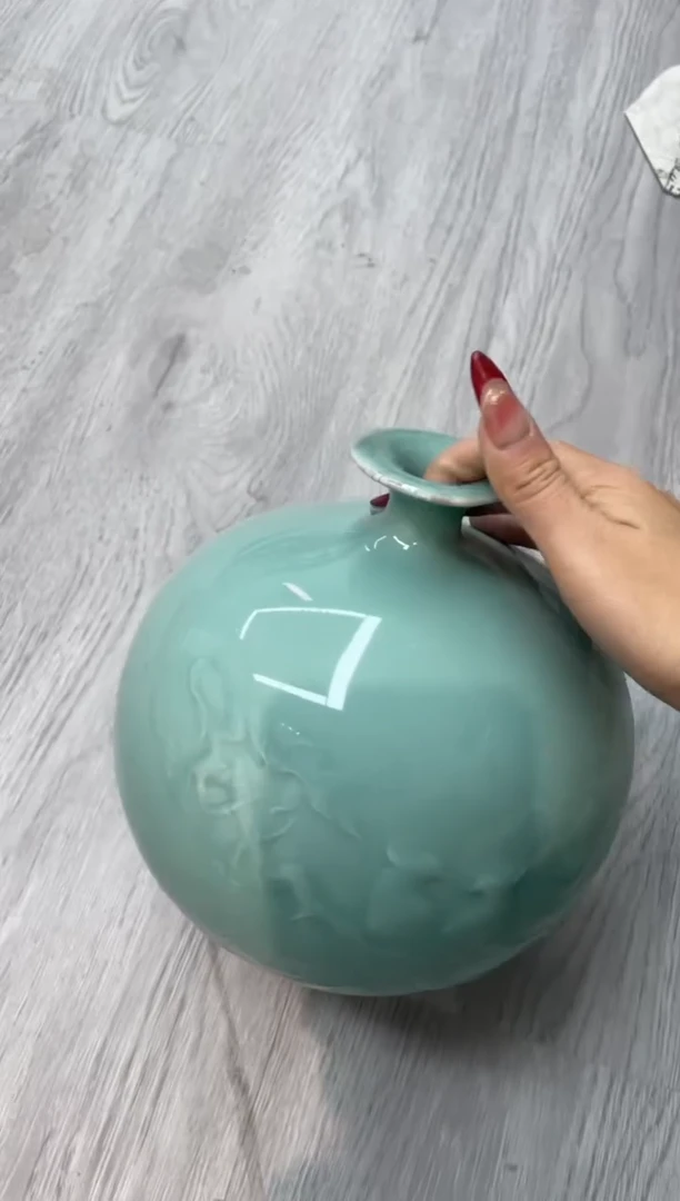 慧仙青瓷纯手工 口裂  源头厂家特价福利