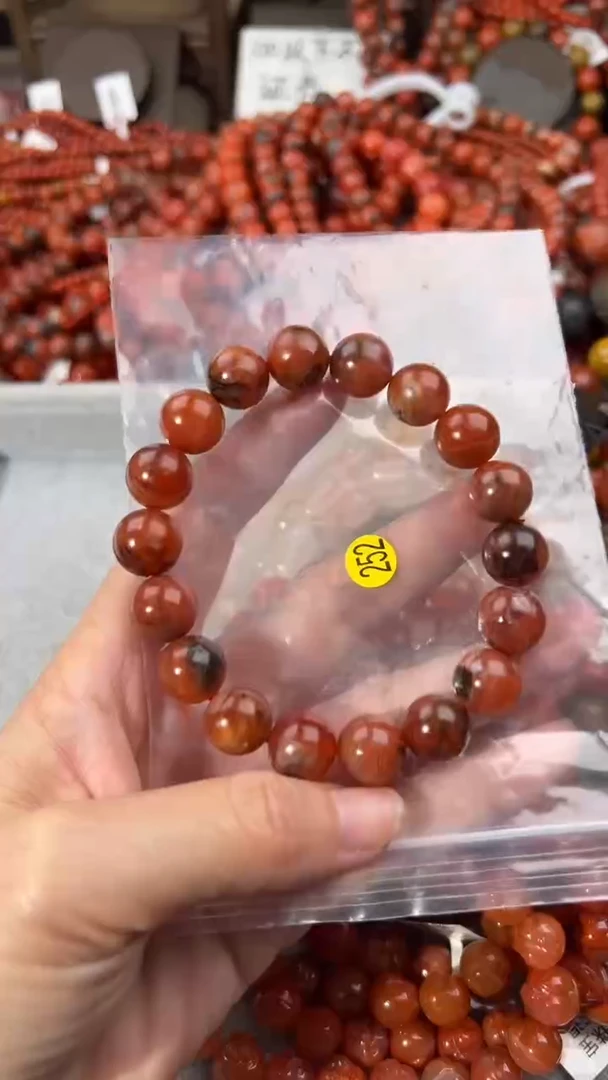 南红玛瑙手串未镶嵌12