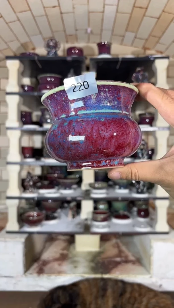 杯精品窑变钧瓷茶器