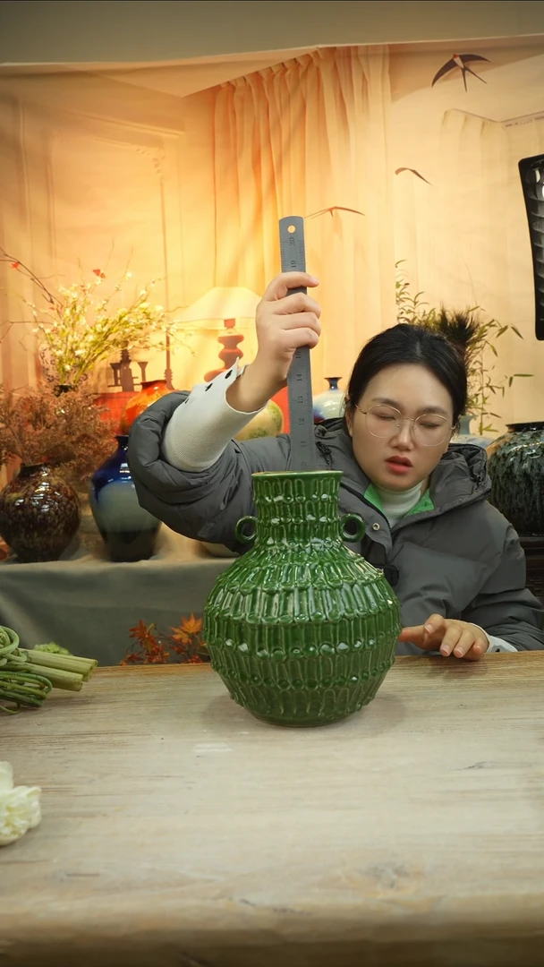 高26口9陶瓷花瓶花器