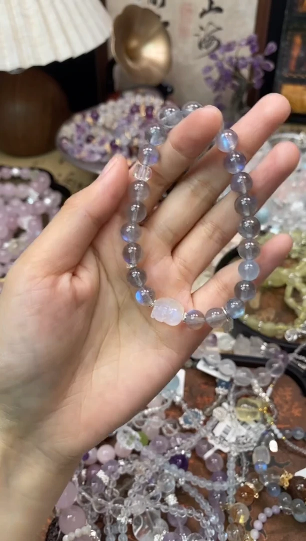 【闪购商品】月光石手链银S925镶嵌3053