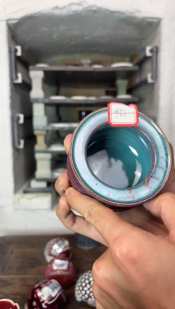 【闪购商品】摆件钧瓷窑变精品茶器