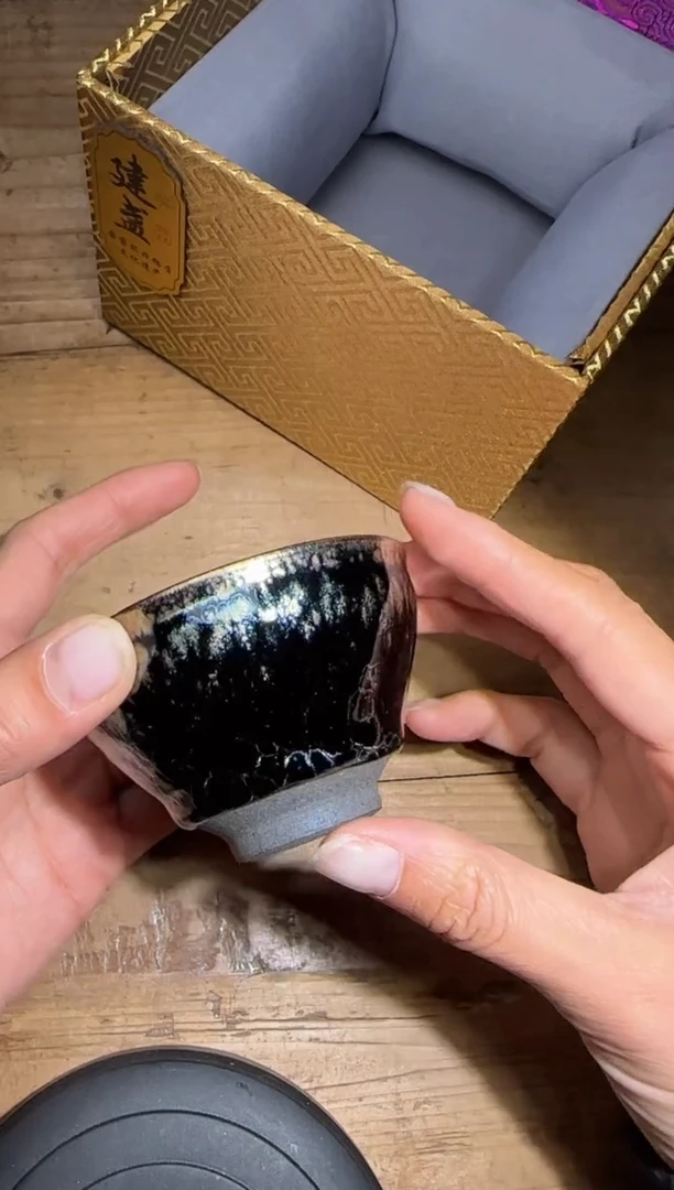 【闪购商品】茶盏李左文精品建盏分享296