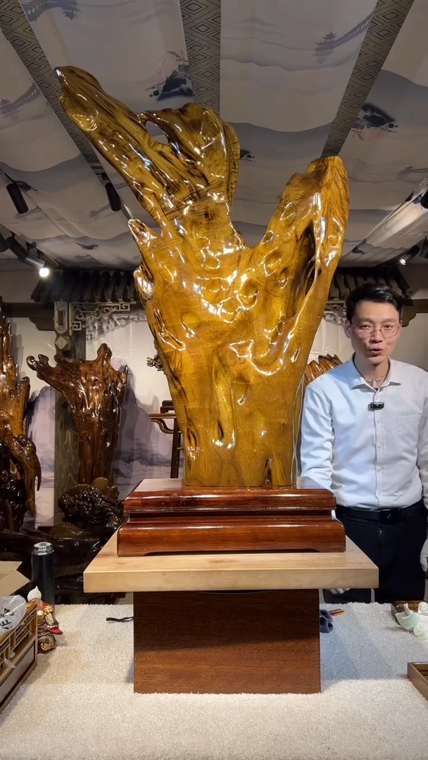 【闪购商品】金丝楠金丝楠小叶桢楠摆件