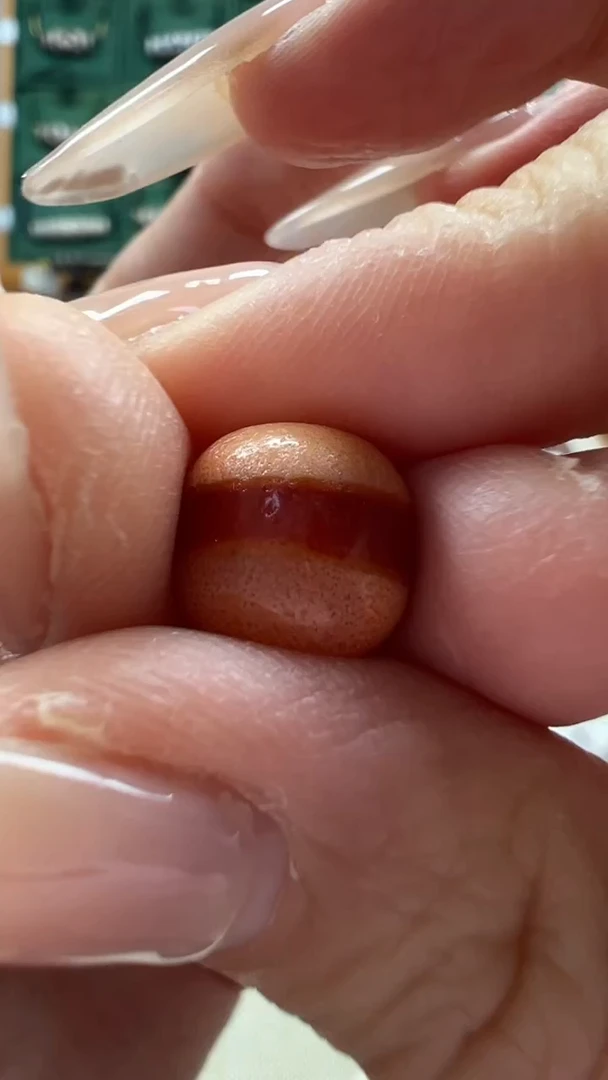 玛瑙/玉髓（覆膜）颈饰未镶嵌18（微瑕随机发货）