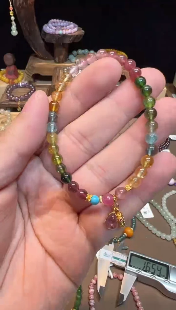 【闪购商品】碧玺手链未镶嵌手饰@@F4758