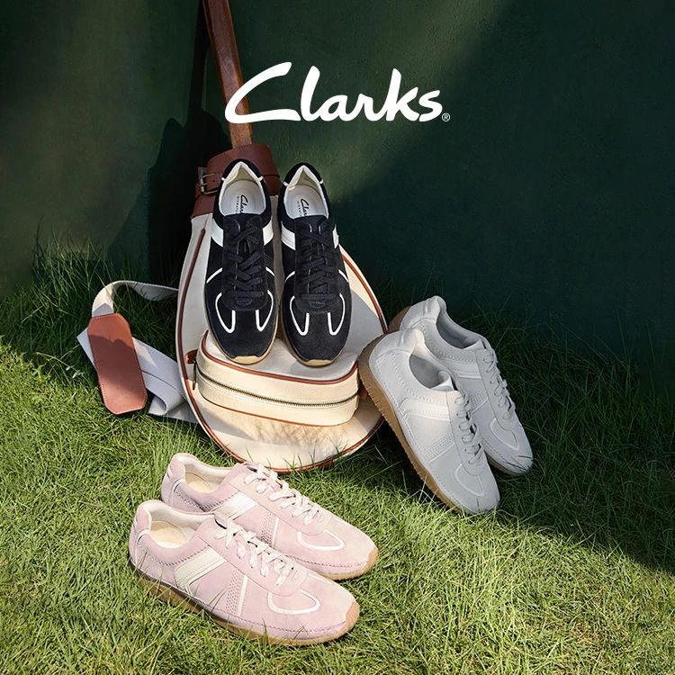 【流光风】Clarks其乐Meridor Lo芭蕾风德训鞋薄底女鞋软底轻便鞋