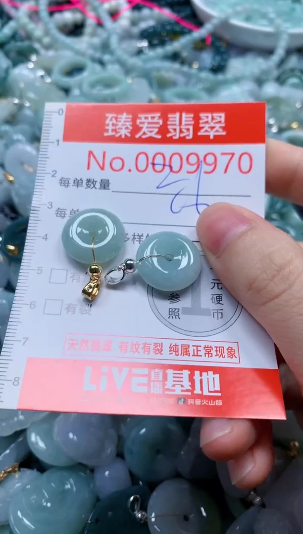 翡翠未镶嵌吊坠(不含链)9970