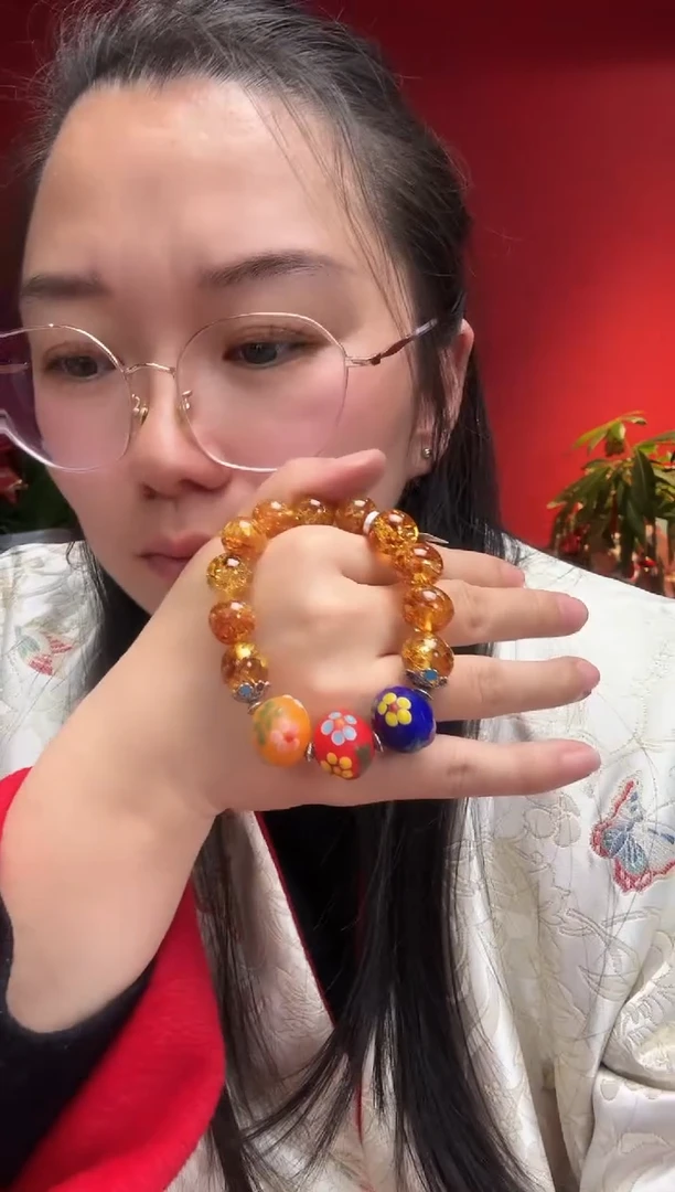 【闪购商品】琥珀珠宝奇石未镶嵌13mm